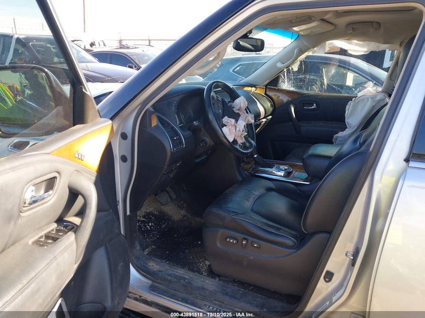 2012 Infiniti Qx56 VIN JN8AZ2NF1C9518741 IAAI salvage auction — RIGHT SIDE, Salvage Title, sold $800 on 2026-07-21 (photo 5)