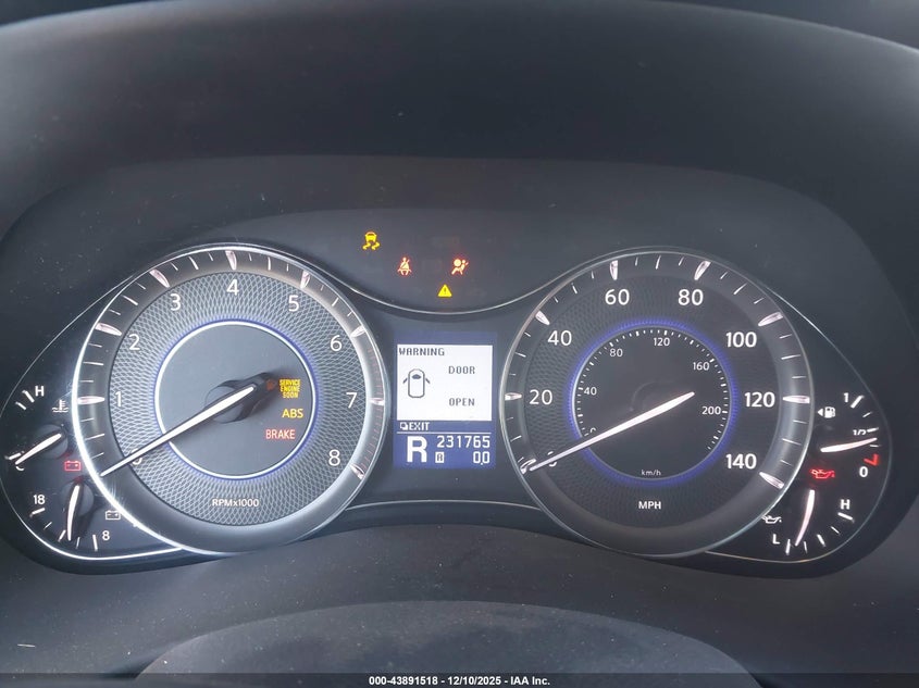 2012 Infiniti Qx56 VIN JN8AZ2NF1C9518741 IAAI salvage auction — RIGHT SIDE, Salvage Title, sold $800 on 2026-07-21 (photo 7)