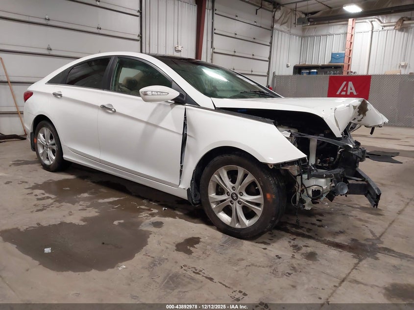 2012 Hyundai Sonata VIN 5NPEC4AC0CH419728 IAAI salvage auction — FRONT & REAR, Salvage Title, sold $350 on 2026-07-09 (photo 1)