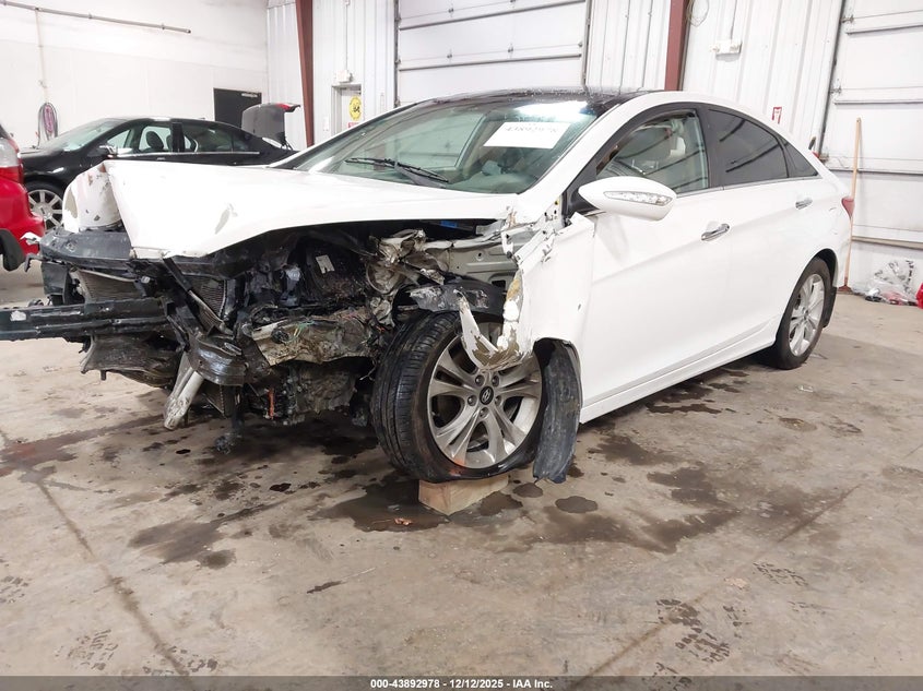 2012 Hyundai Sonata VIN 5NPEC4AC0CH419728 IAAI salvage auction — FRONT & REAR, Salvage Title, sold $350 on 2026-07-09 (photo 2)