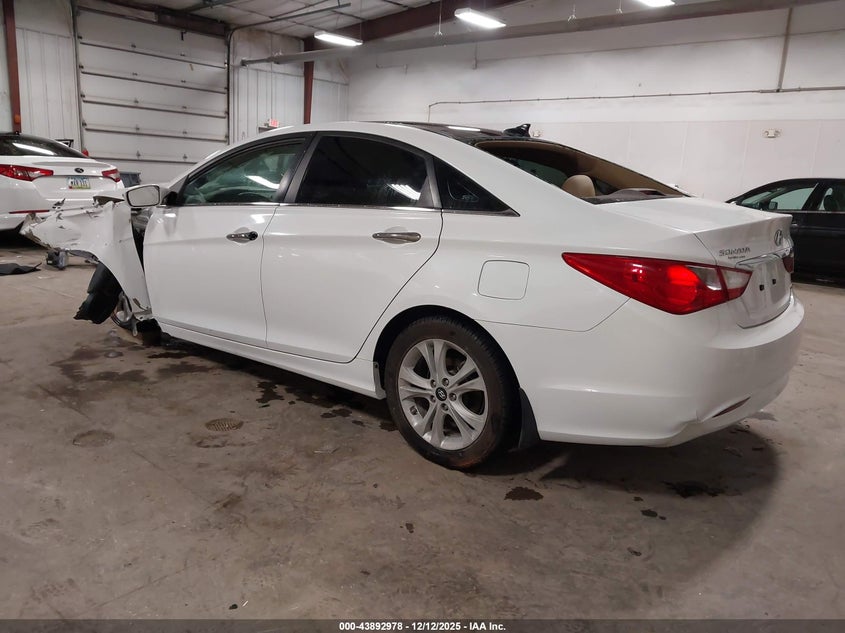 2012 Hyundai Sonata VIN 5NPEC4AC0CH419728 IAAI salvage auction — FRONT & REAR, Salvage Title, sold $350 on 2026-07-09 (photo 3)