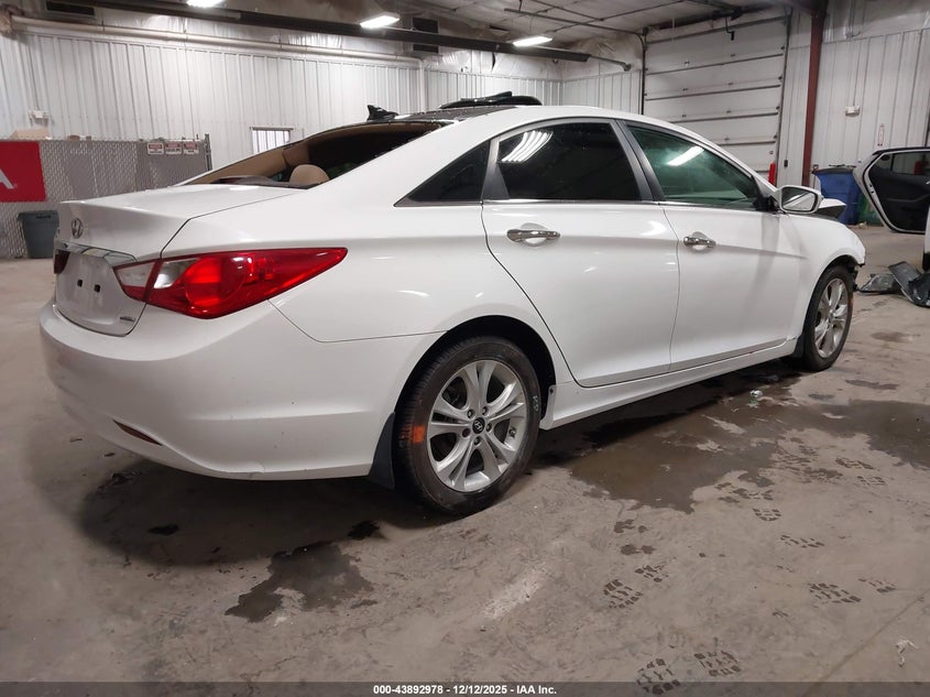 2012 Hyundai Sonata VIN 5NPEC4AC0CH419728 IAAI salvage auction — FRONT & REAR, Salvage Title, sold $350 on 2026-07-09 (photo 4)