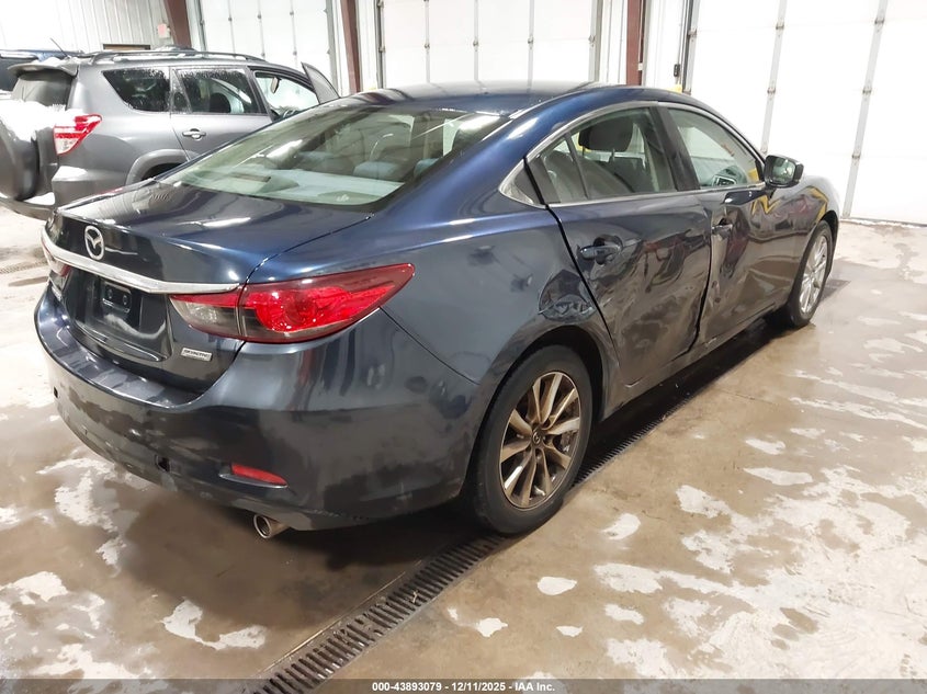 2017 Mazda 6 VIN JM1GL1U53H1106272 IAAI salvage auction — RIGHT SIDE, In Pending Provider Review (North Dakota), sold $1,200 on 2026-07-10 (photo 4)