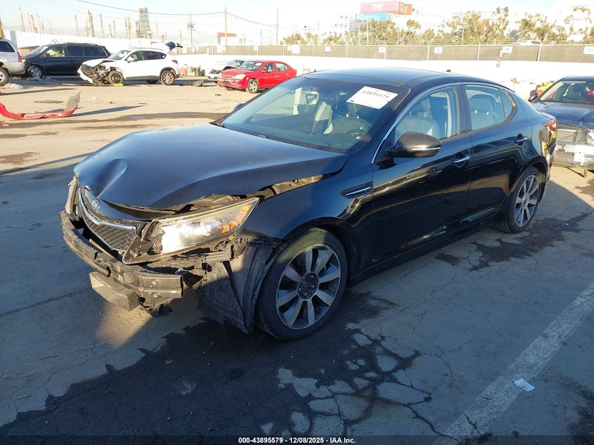 2012 Kia Optima VIN 5XXGR4A62CG015102 IAAI salvage auction — FRONT END, Salvage (California), sold $25 on 2026-07-29 (photo 2)
