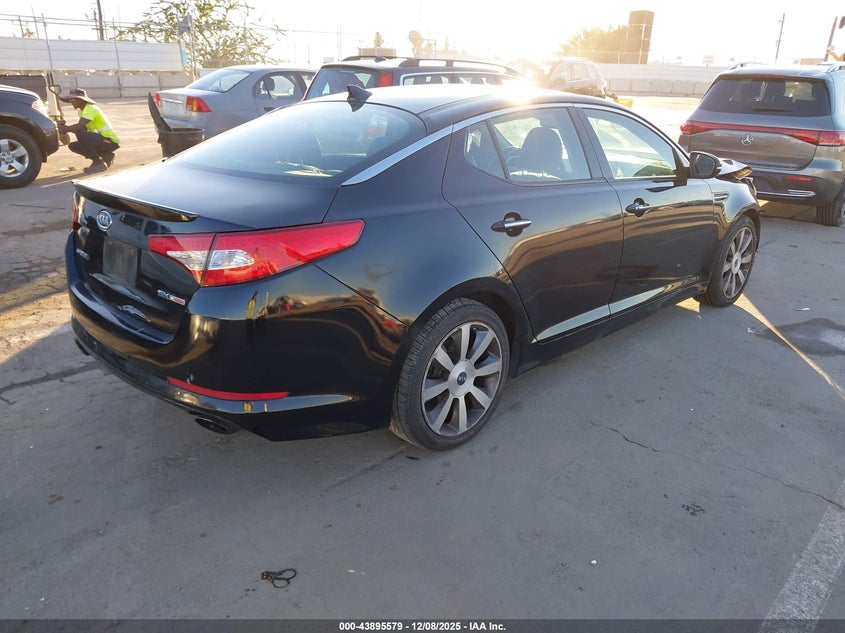 2012 Kia Optima VIN 5XXGR4A62CG015102 IAAI salvage auction — FRONT END, Salvage (California), sold $25 on 2026-07-29 (photo 4)