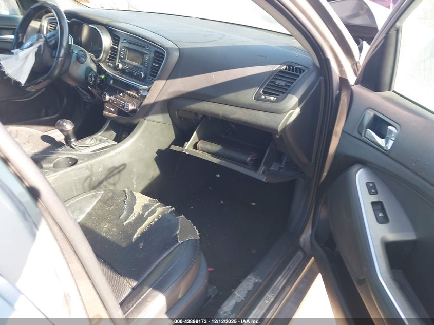 2015 Kia Optima VIN 5XXGR4A63FG381672 IAAI salvage auction — FRONT END, Other, sold $350 on 2026-07-08 (photo 5)