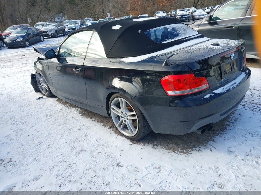 2013 BMW 1er VIN WBAUN7C54DVM27531 IAAI salvage auction — FRONT END, Salvage (Montana), sold $2,900 on 2026-07-07 (photo 3)