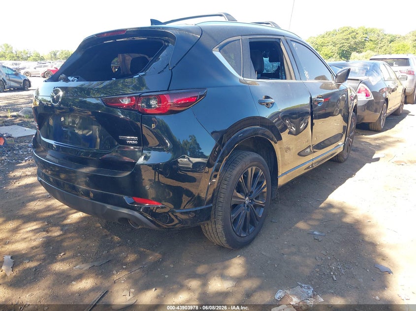 2025 Mazda Cx-5 VIN JM3KFBDY5S0576339 IAAI salvage auction — FRONT & REAR, Salvage Title, sold $1,500 on 2026-07-28 (photo 4)