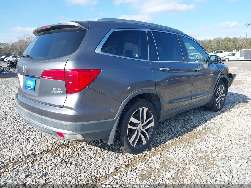 2016 Honda Pilot VIN 5FNYF6H06GB116940 IAAI salvage auction — FRONT END, Other, sold $5,000 on 2026-07-20 (photo 4)