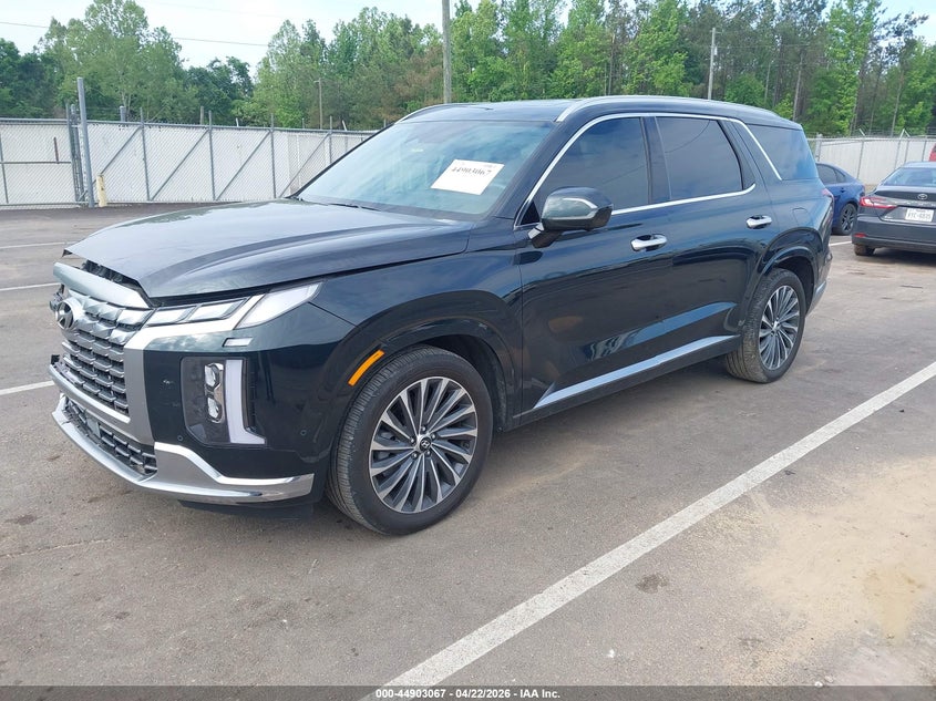 2024 Hyundai Palisade VIN KM8R7DGE2RU729341 IAAI salvage auction — RIGHT SIDE, Salvage (Alabama), sold $14,175 on 2026-08-22 (photo 2)