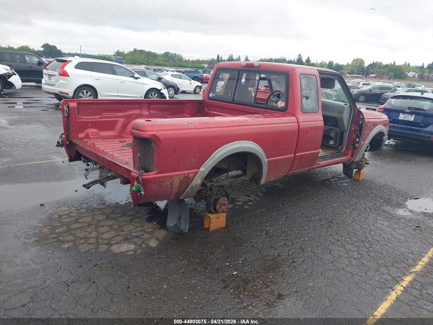 1997 Ford Ranger VIN 1FTCR15X0VTA08474 IAAI salvage auction — STRIPPED, Salvage (Oregon), sold $100 on 2026-07-09 (photo 4)