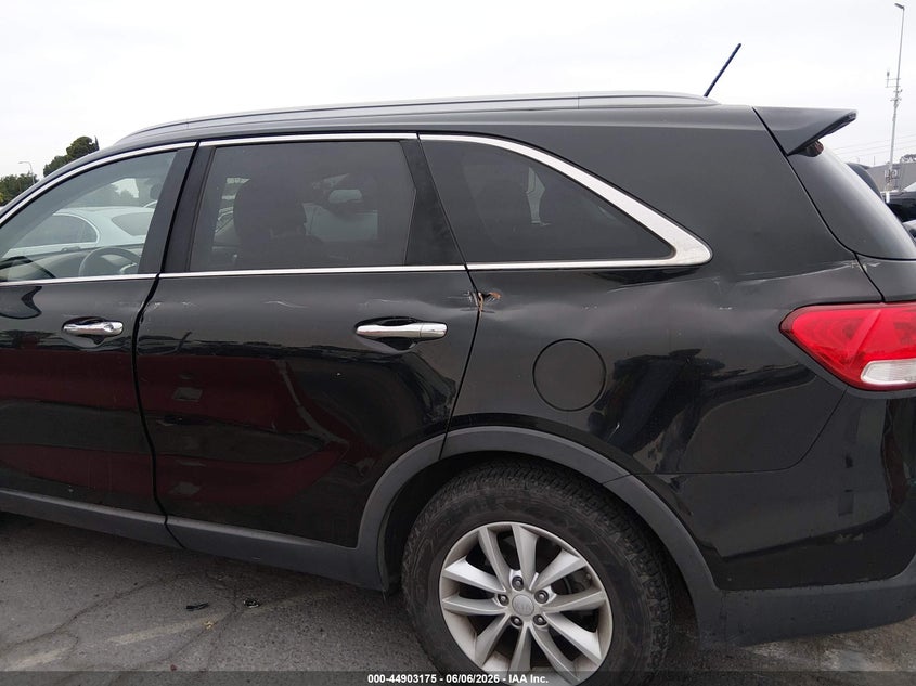 2017 Kia Sorento VIN 5XYPG4A3XHG290005 IAAI salvage auction — LEFT SIDE, Salvage Title, sold $2,150 on 2026-07-23 (photo 6)