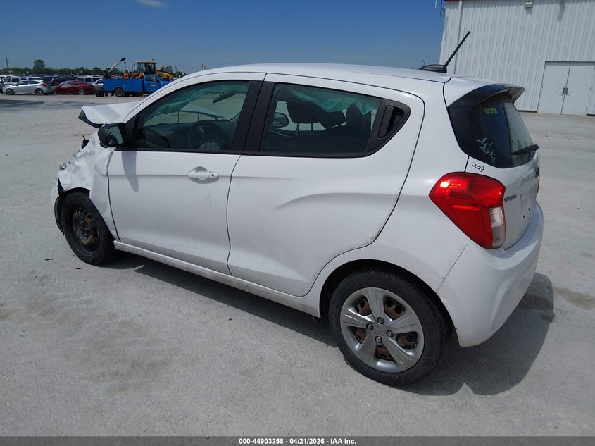 2022 Chevrolet Spark VIN KL8CB6SA1NC024774 IAAI salvage auction — FRONT END, Salvage (Illinois), sold $375 on 2026-07-14 (photo 3)