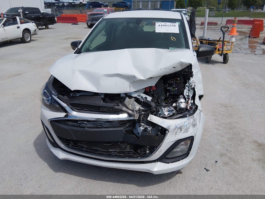2022 Chevrolet Spark VIN KL8CB6SA1NC024774 IAAI salvage auction — FRONT END, Salvage (Illinois), sold $375 on 2026-07-14 (photo 6)
