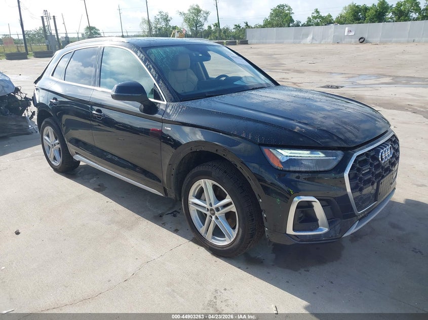 2023 Audi Q5 VIN WA1E2BFY7P2189747 IAAI salvage auction — REAR END, Original (Texas), sold $19,100 on 2026-07-17 (photo 1)