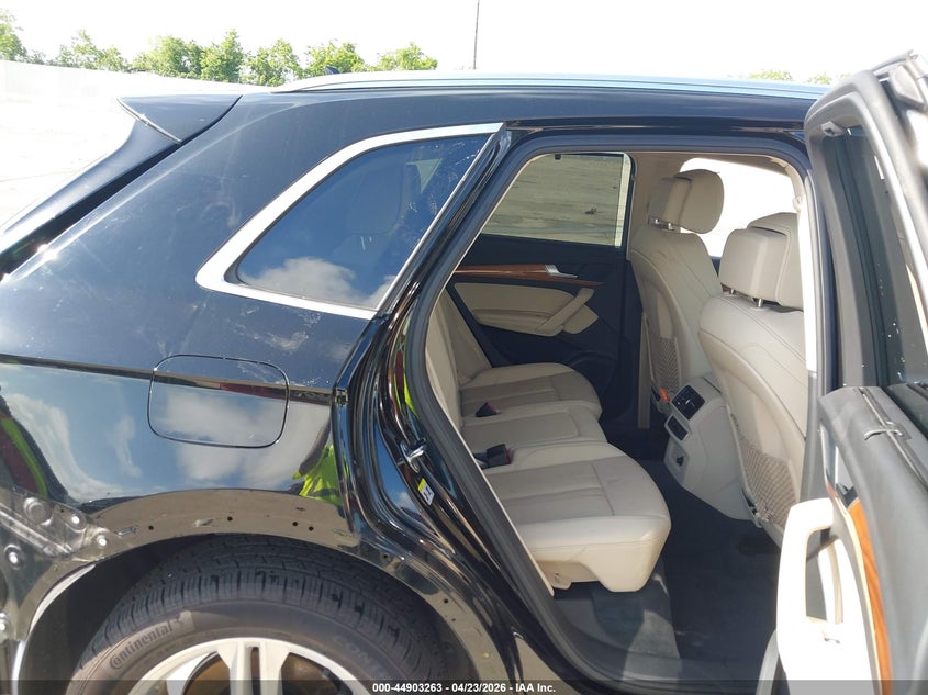 2023 Audi Q5 VIN WA1E2BFY7P2189747 IAAI salvage auction — REAR END, Original (Texas), sold $19,100 on 2026-07-17 (photo 8)