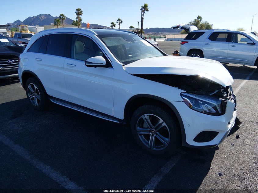 2018 Mercedes-benz Glc VIN WDC0G4JB6JV027513 IAAI salvage auction — FRONT END, Salvage Title, sold $5,000 on 2026-07-10 (photo 1)