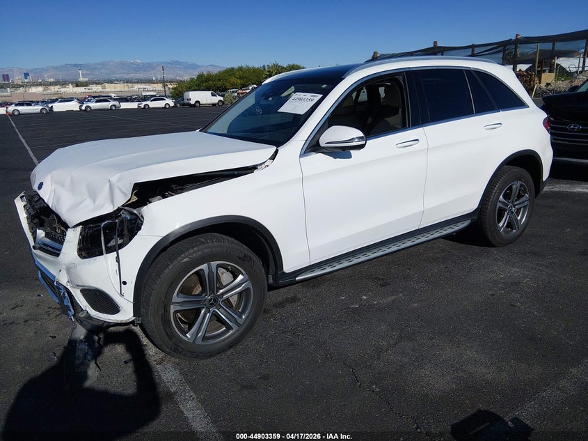 2018 Mercedes-benz Glc VIN WDC0G4JB6JV027513 IAAI salvage auction — FRONT END, Salvage Title, sold $5,000 on 2026-07-10 (photo 2)