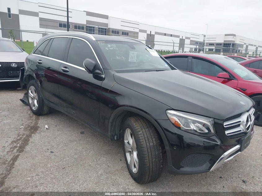 2018 Mercedes-benz Glc VIN WDC0G4JB2JV103776 IAAI salvage auction — REAR END, Original (Texas), sold $7,200 on 2026-07-09 (photo 1)