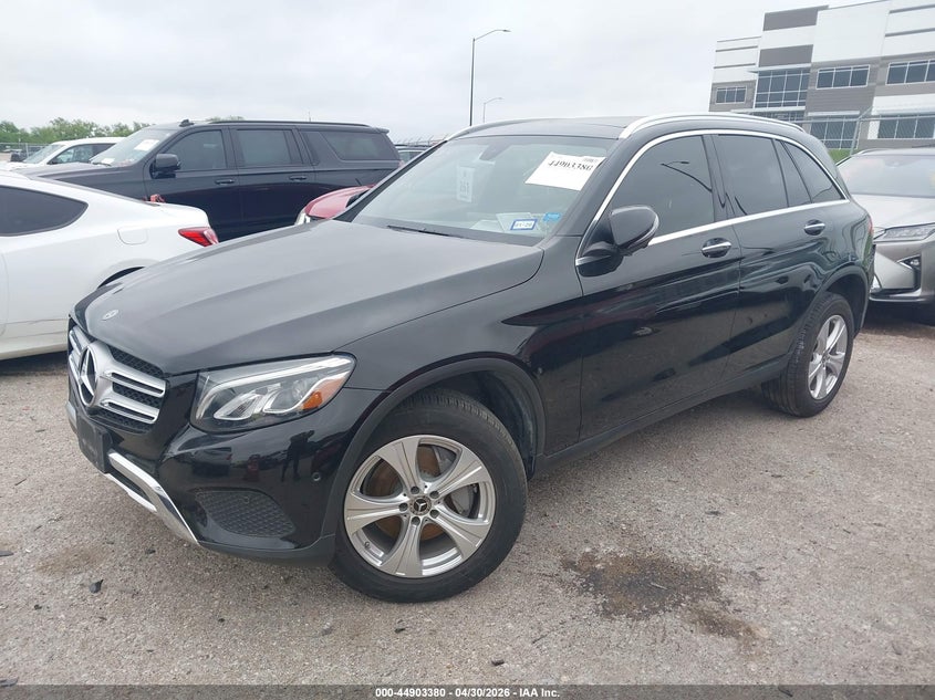 2018 Mercedes-benz Glc VIN WDC0G4JB2JV103776 IAAI salvage auction — REAR END, Original (Texas), sold $7,200 on 2026-07-09 (photo 2)