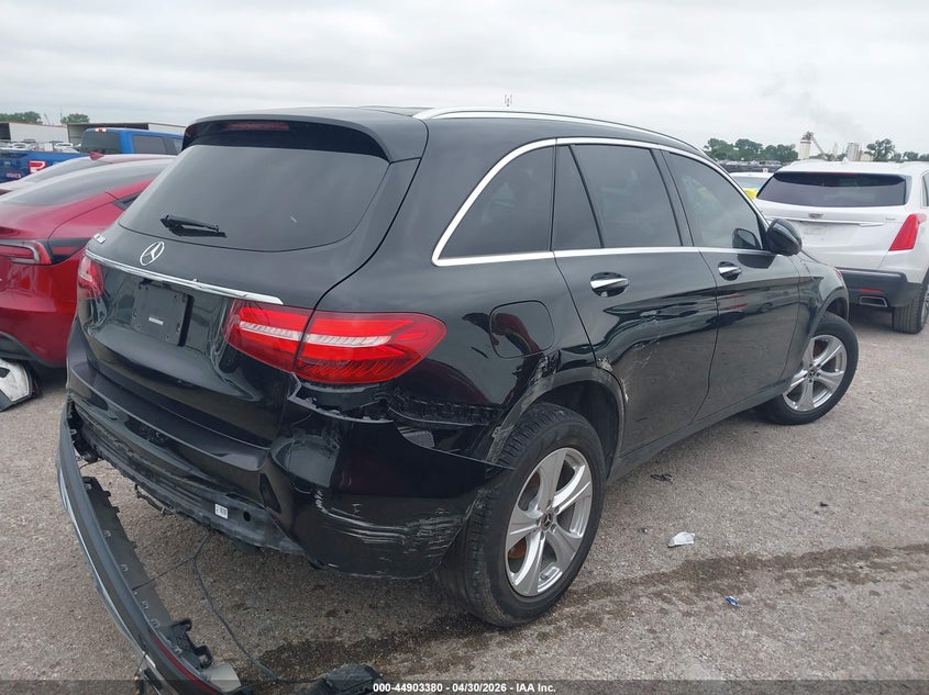 2018 Mercedes-benz Glc VIN WDC0G4JB2JV103776 IAAI salvage auction — REAR END, Original (Texas), sold $7,200 on 2026-07-09 (photo 4)