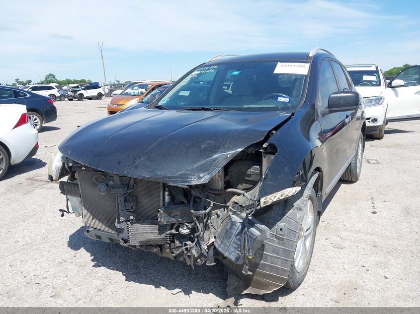 2013 Nissan Rogue VIN JN8AS5MT2DW018622 IAAI salvage auction — FRONT END, Salvage (Texas), sold $650 on 2026-07-14 (photo 2)