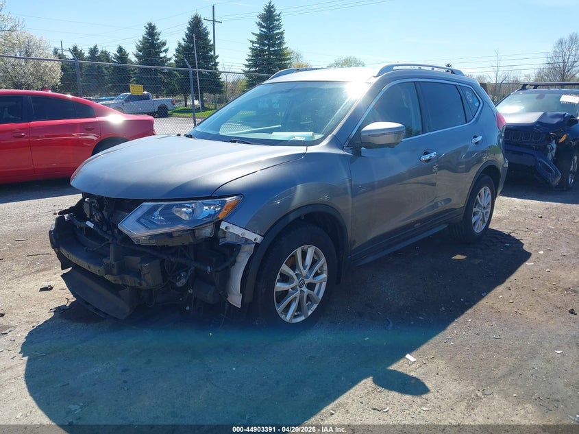 2018 Nissan Rogue VIN KNMAT2MT3JP601911 IAAI salvage auction — FRONT END, Salvage Title, sold $800 on 2026-07-23 (photo 2)