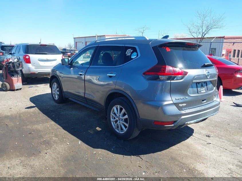 2018 Nissan Rogue VIN KNMAT2MT3JP601911 IAAI salvage auction — FRONT END, Salvage Title, sold $800 on 2026-07-23 (photo 3)