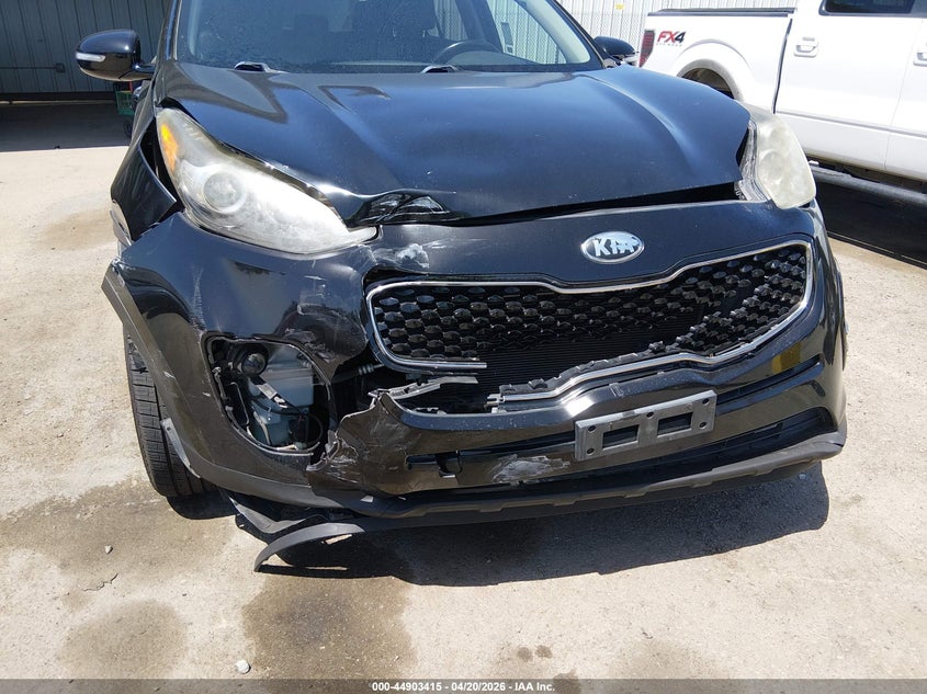 2018 Kia Sportage VIN KNDPN3AC8J7354447 IAAI salvage auction — FRONT END, Salvage Title, sold $2,000 on 2026-09-15 (photo 6)