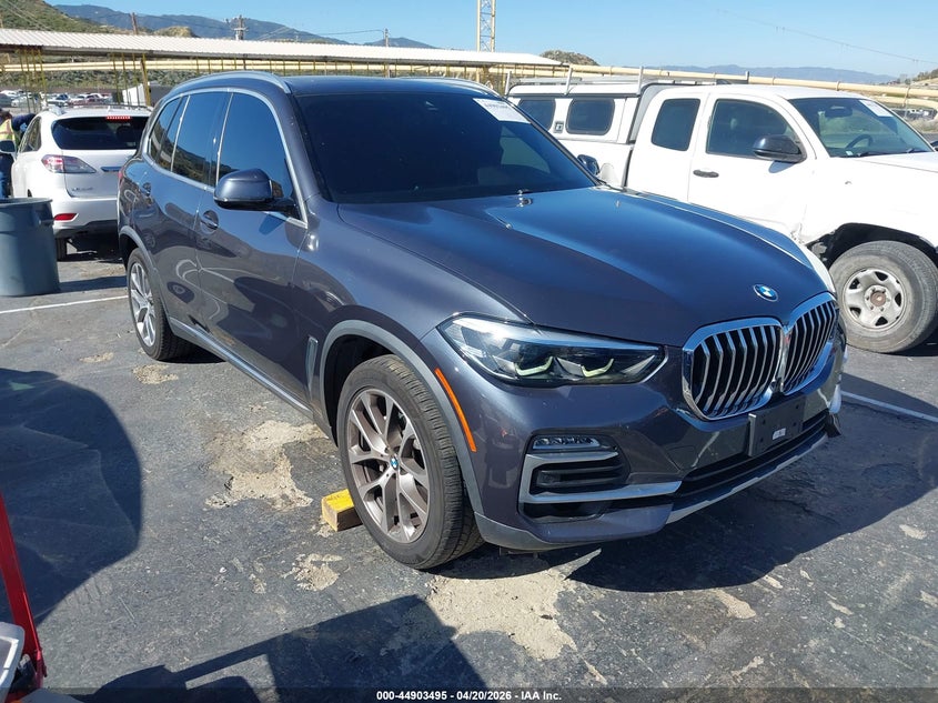 2020 BMW X5 VIN 5UXCR4C08LLW64344 IAAI salvage auction — LEFT REAR, Salvage (California), sold $18,650 on 2026-07-08 (photo 1)