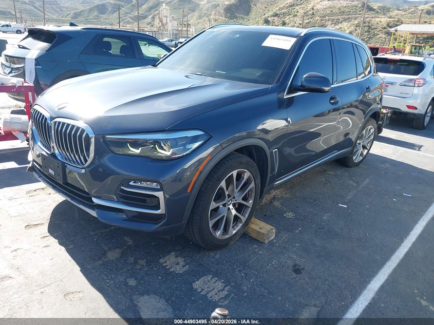 2020 BMW X5 VIN 5UXCR4C08LLW64344 IAAI salvage auction — LEFT REAR, Salvage (California), sold $18,650 on 2026-07-08 (photo 2)