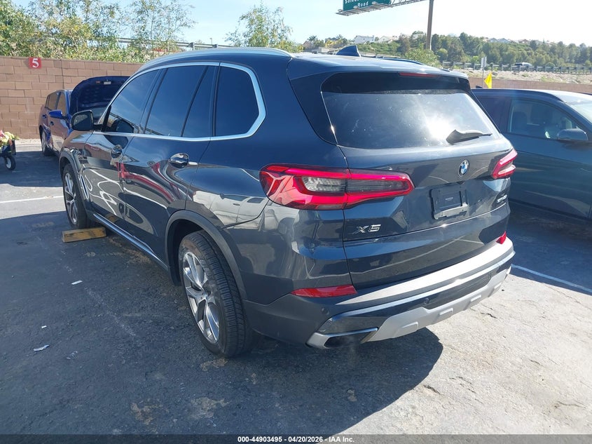 2020 BMW X5 VIN 5UXCR4C08LLW64344 IAAI salvage auction — LEFT REAR, Salvage (California), sold $18,650 on 2026-07-08 (photo 3)
