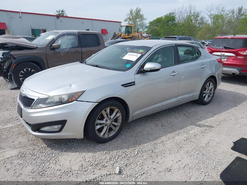 2013 Kia Optima VIN 5XXGM4A74DG182599 IAAI salvage auction — FRONT END, Salvage (Kentucky), sold $275 on 2026-07-29 (photo 2)
