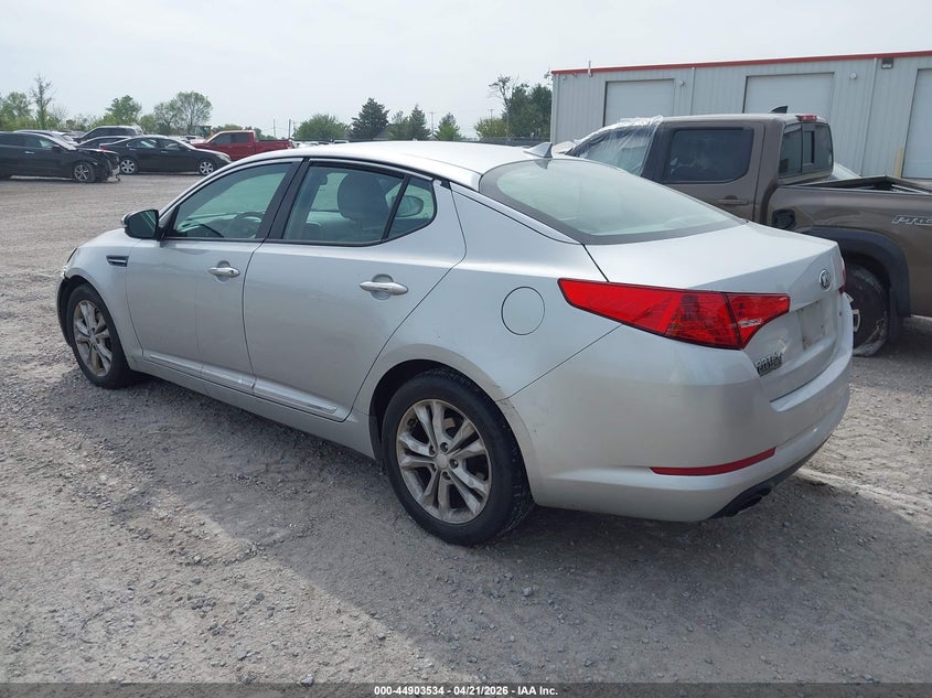 2013 Kia Optima VIN 5XXGM4A74DG182599 IAAI salvage auction — FRONT END, Salvage (Kentucky), sold $275 on 2026-07-29 (photo 3)