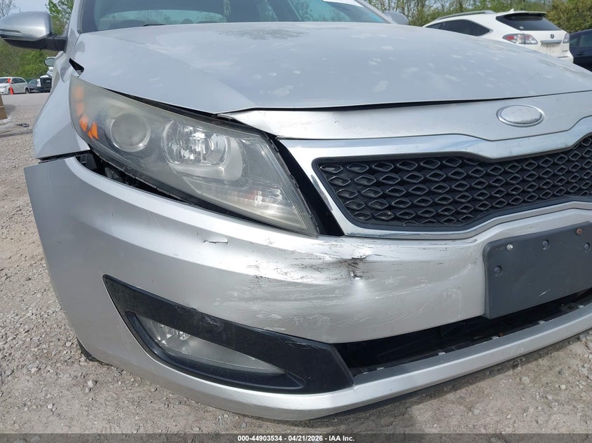 2013 Kia Optima VIN 5XXGM4A74DG182599 IAAI salvage auction — FRONT END, Salvage (Kentucky), sold $275 on 2026-07-29 (photo 6)