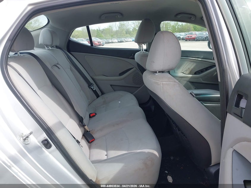 2013 Kia Optima VIN 5XXGM4A74DG182599 IAAI salvage auction — FRONT END, Salvage (Kentucky), sold $275 on 2026-07-29 (photo 8)