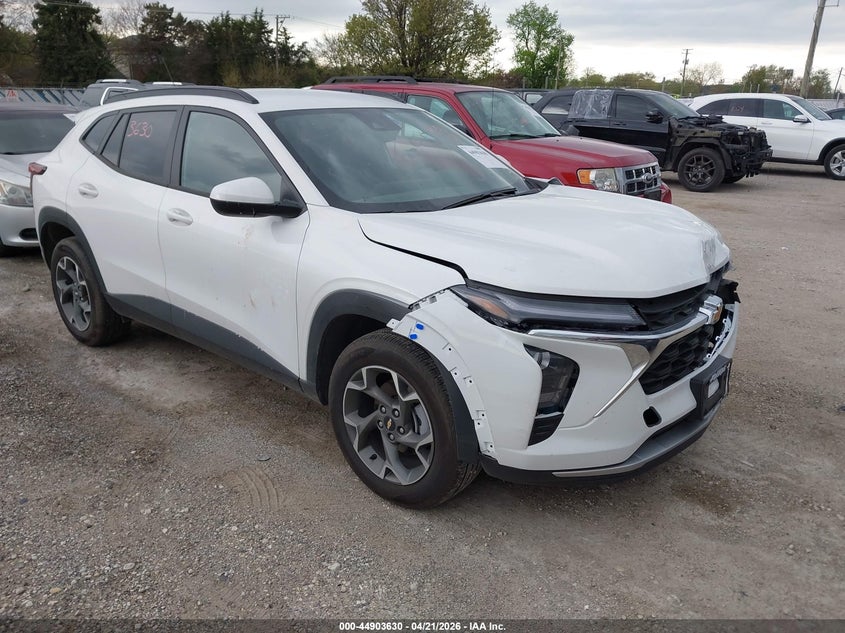2026 Chevrolet Trax VIN KL77LHEPXTC019178 IAAI salvage auction — FRONT END, Salvage (Idaho), sold $5,000 on 2026-07-21 (photo 1)