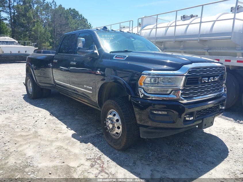 2019 Ram 3500 VIN 3C63RRRL7KG536969 IAAI salvage auction — REAR END, Salvage Title, sold $16,100 on 2026-10-22 (photo 1)