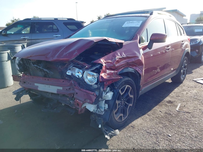 2016 Subaru Xv VIN JF2GPABC7G8332859 IAAI salvage auction — FRONT END, Salvage Certificate (California), sold $1,775 on 2026-07-24 (photo 2)
