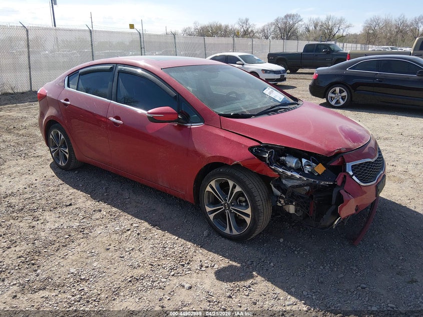 2014 Kia Forte VIN KNAFZ4A8XE5116289 IAAI salvage auction — RIGHT FRONT, Salvage (Montana), sold $650 on 2026-07-29 (photo 1)
