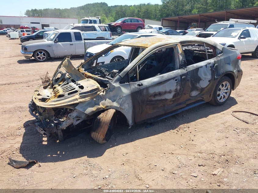 2023 Toyota Corolla VIN 5YFB4MDE3PP030345 IAAI salvage auction — TOTAL BURN, Salvage (Alabama), sold $200 on 2026-07-08 (photo 2)