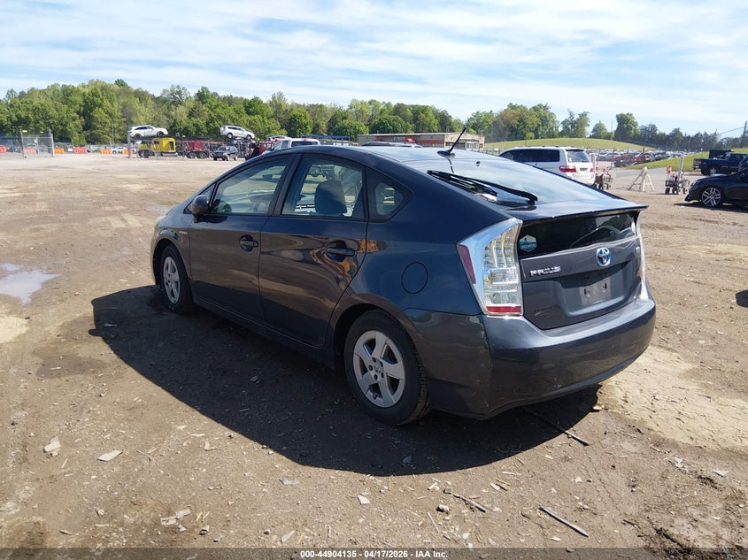 2011 Toyota Prius VIN JTDKN3DU4B1450451 IAAI salvage auction — NORMAL WEAR, Clear (Tennessee), sold $700 on 2026-07-08 (photo 3)