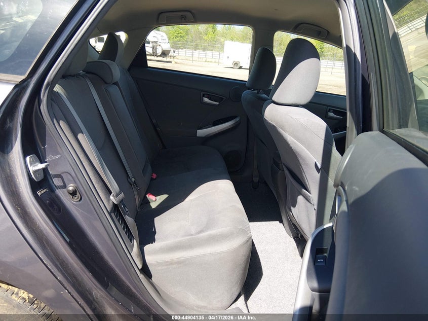 2011 Toyota Prius VIN JTDKN3DU4B1450451 IAAI salvage auction — NORMAL WEAR, Clear (Tennessee), sold $700 on 2026-07-08 (photo 8)