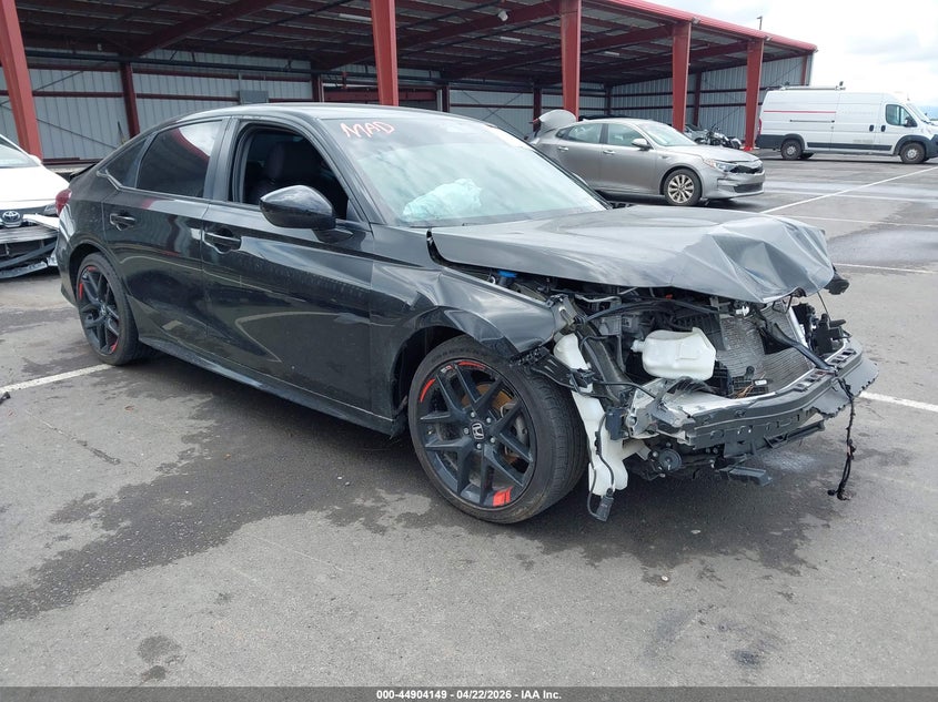 2025 Honda Civic VIN 2HGFE2F57SH569521 IAAI salvage auction — FRONT END, Clear (Colorado), sold $3,775 on 2026-07-18 (photo 1)