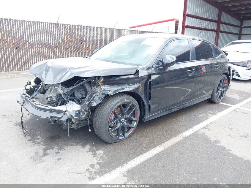 2025 Honda Civic VIN 2HGFE2F57SH569521 IAAI salvage auction — FRONT END, Clear (Colorado), sold $3,775 on 2026-07-18 (photo 2)