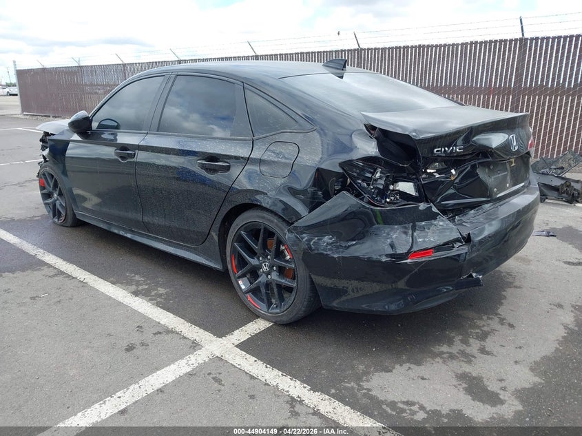 2025 Honda Civic VIN 2HGFE2F57SH569521 IAAI salvage auction — FRONT END, Clear (Colorado), sold $3,775 on 2026-07-18 (photo 3)