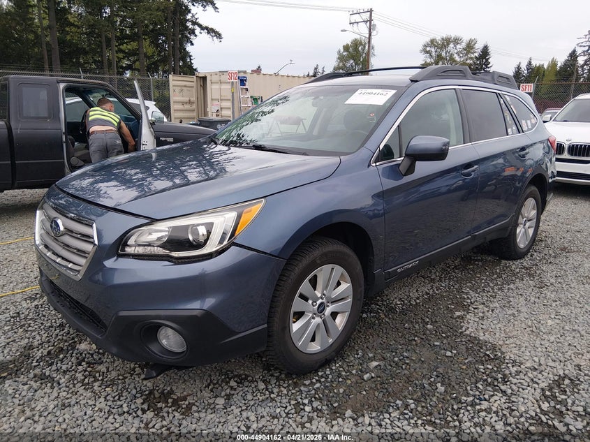 2016 Subaru Outback VIN 4S4BSACC7G3281152 IAAI salvage auction — FRONT END, Salvage Title, sold $2,900 on 2026-07-29 (photo 2)