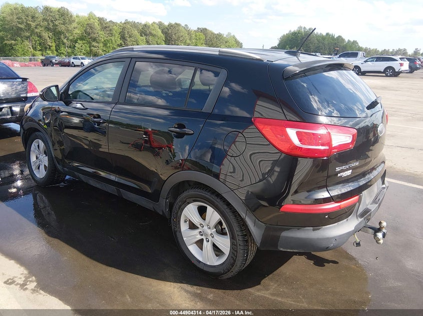 2012 Kia Sportage VIN KNDPB3A23C7307149 IAAI salvage auction — SIDE, Wait Title, sold $1,650 on 2026-07-26 (photo 3)