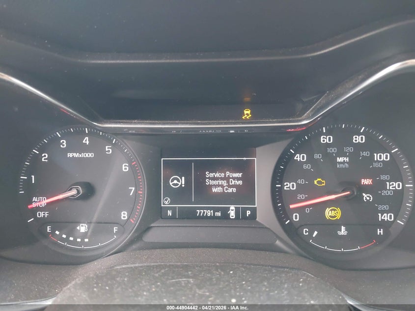 2021 Chevrolet Trailblazer VIN KL79MPS25MB046207 IAAI salvage auction — HAIL, Original (Texas), sold $5,875 on 2026-07-28 (photo 7)