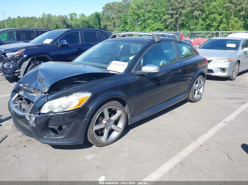 2011 Volvo C30 VIN YV1672MK3B2210946 IAAI salvage auction — FRONT END, Salvage (North Carolina), sold $825 on 2026-08-06 (photo 2)